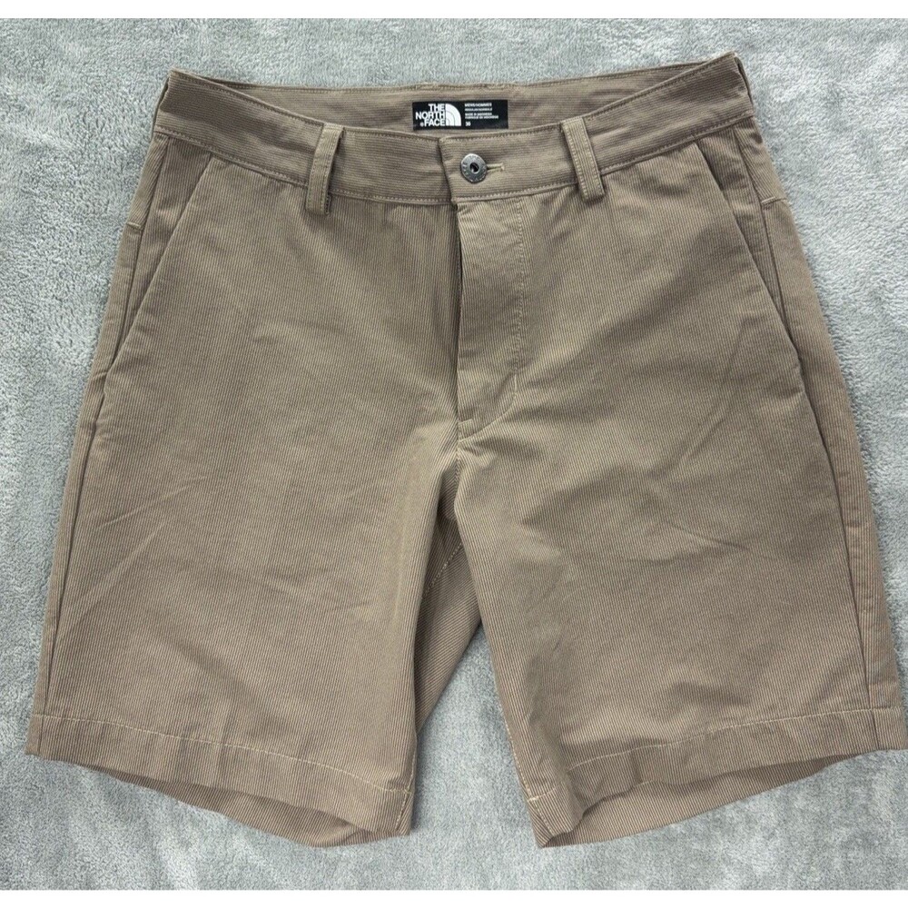 The North Face Rockaway Shorts Men 30x8 Brown Lightweight Chino Hiking Gorpcore